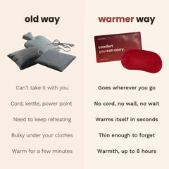 old way versus the warmer way